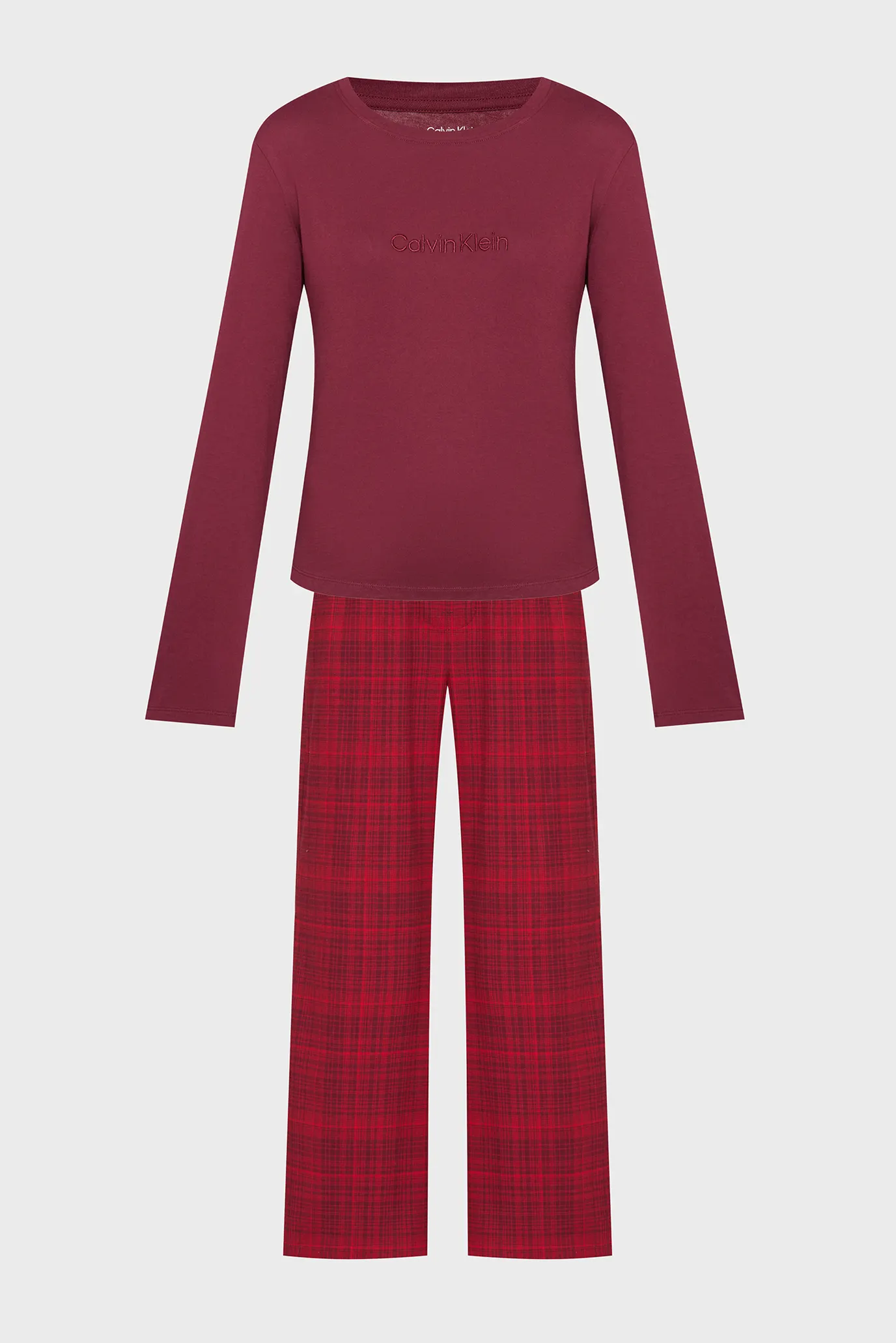 Пижама LS TEE FLANNEL PANT SET 1