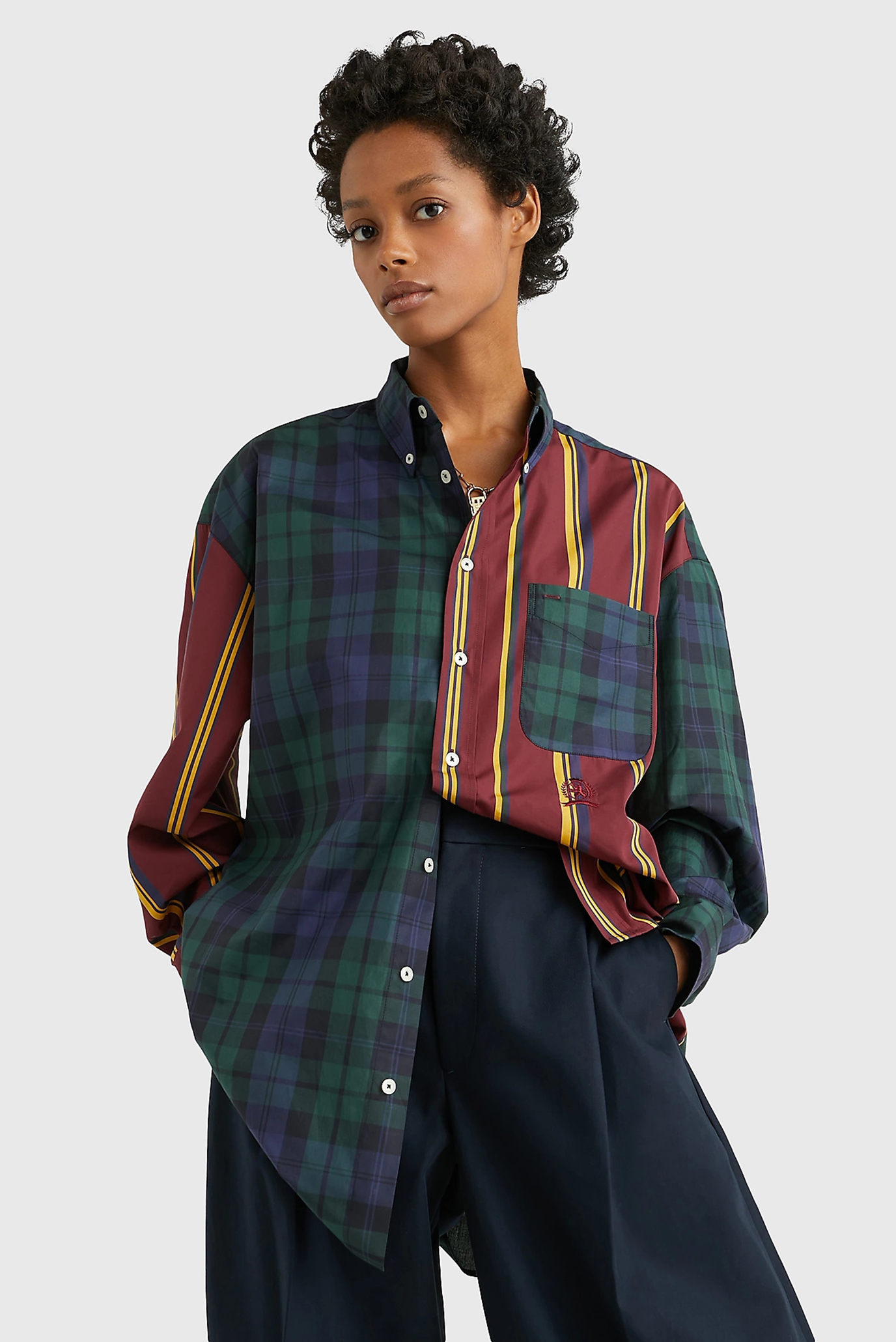 Рубашка THL PATCHWORK ARCHIVE SHIRT 3