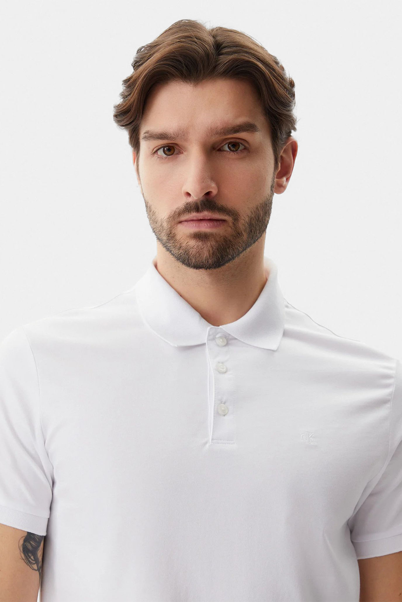 Поло SS SMOOTH COTTON SOLID POLOCalvin Klein Jeans Поло SS SMOOTH COTTON SOLID POLO 4