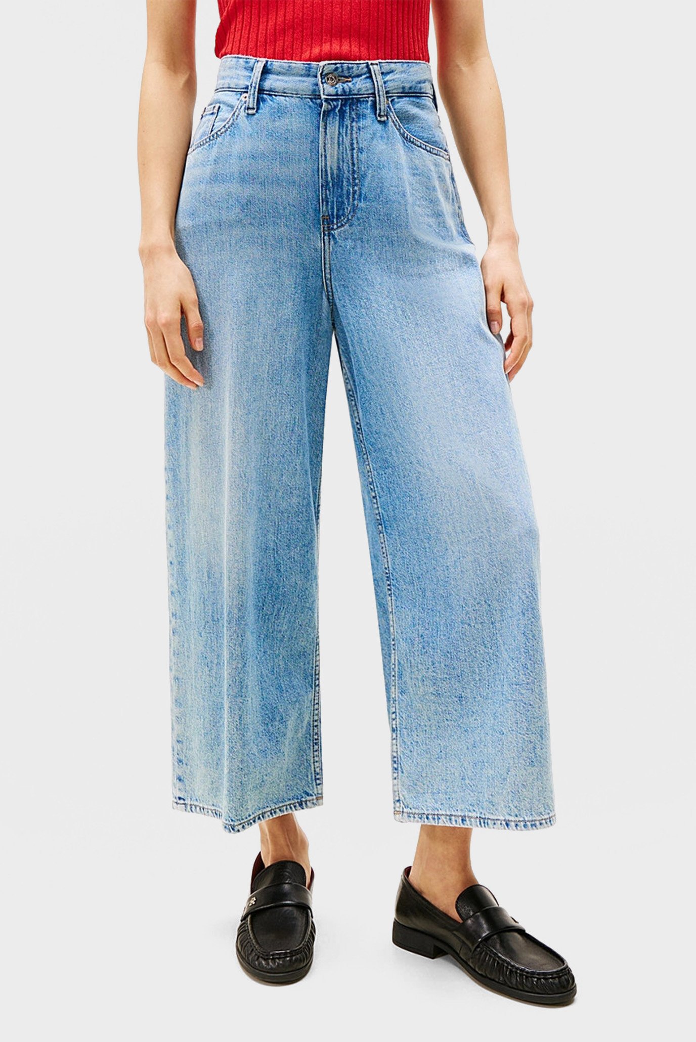 Джинсы WIDE LEG HW CROPPED SIA 1