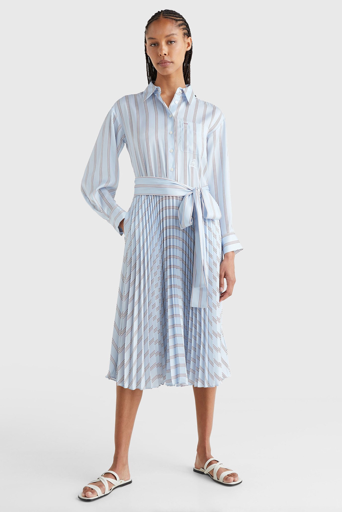 Платье THL STRIPE SHIRT DRESS 1