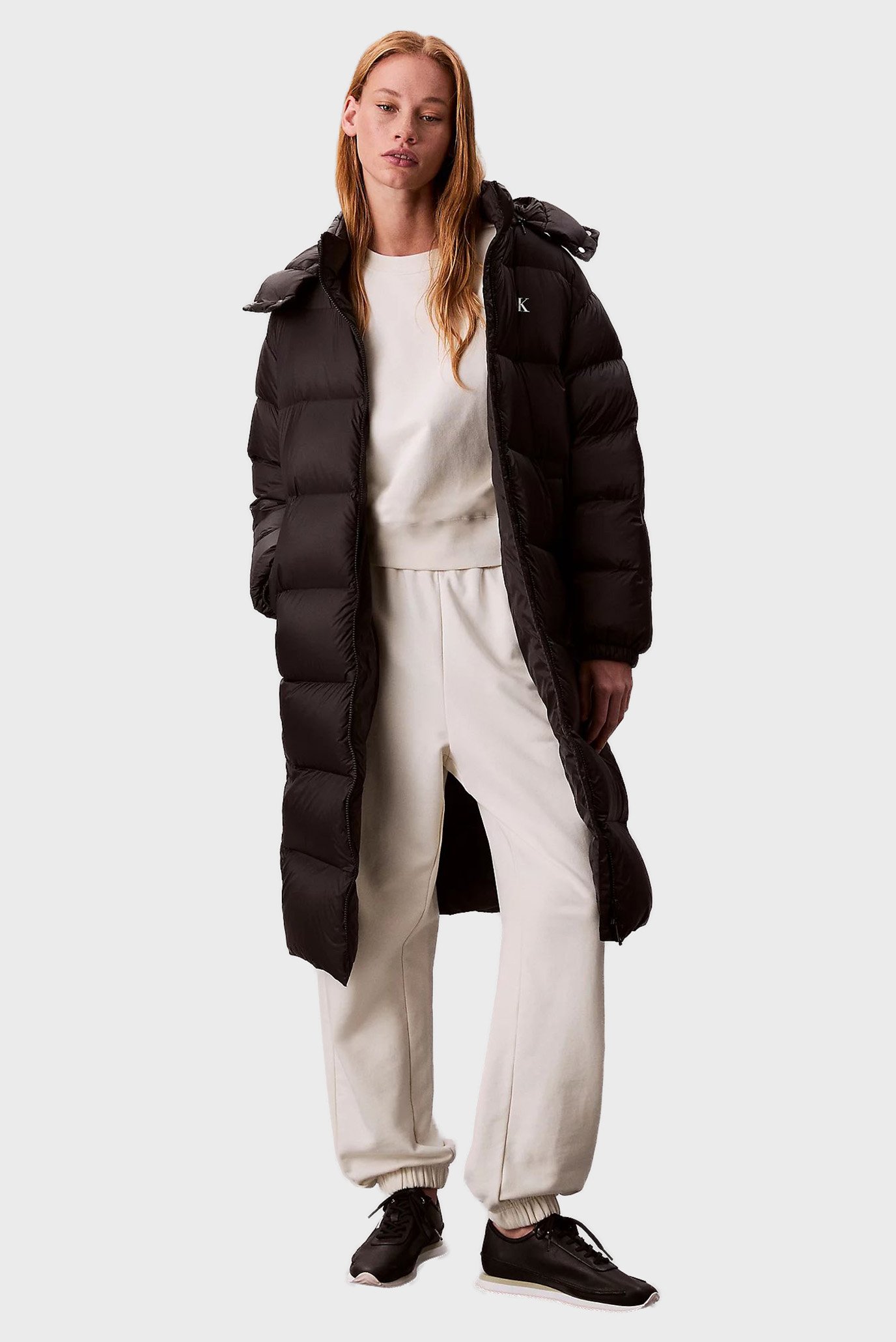 Куртка зимняя ESSENTIAL MIDWEIGHT LONG PUFFER 1