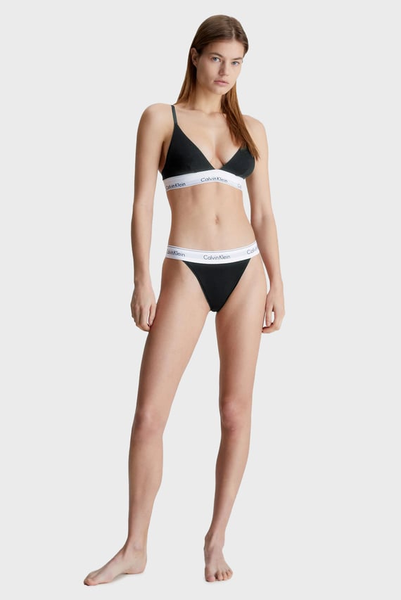 Женский черный бюстгальтер UNLINED