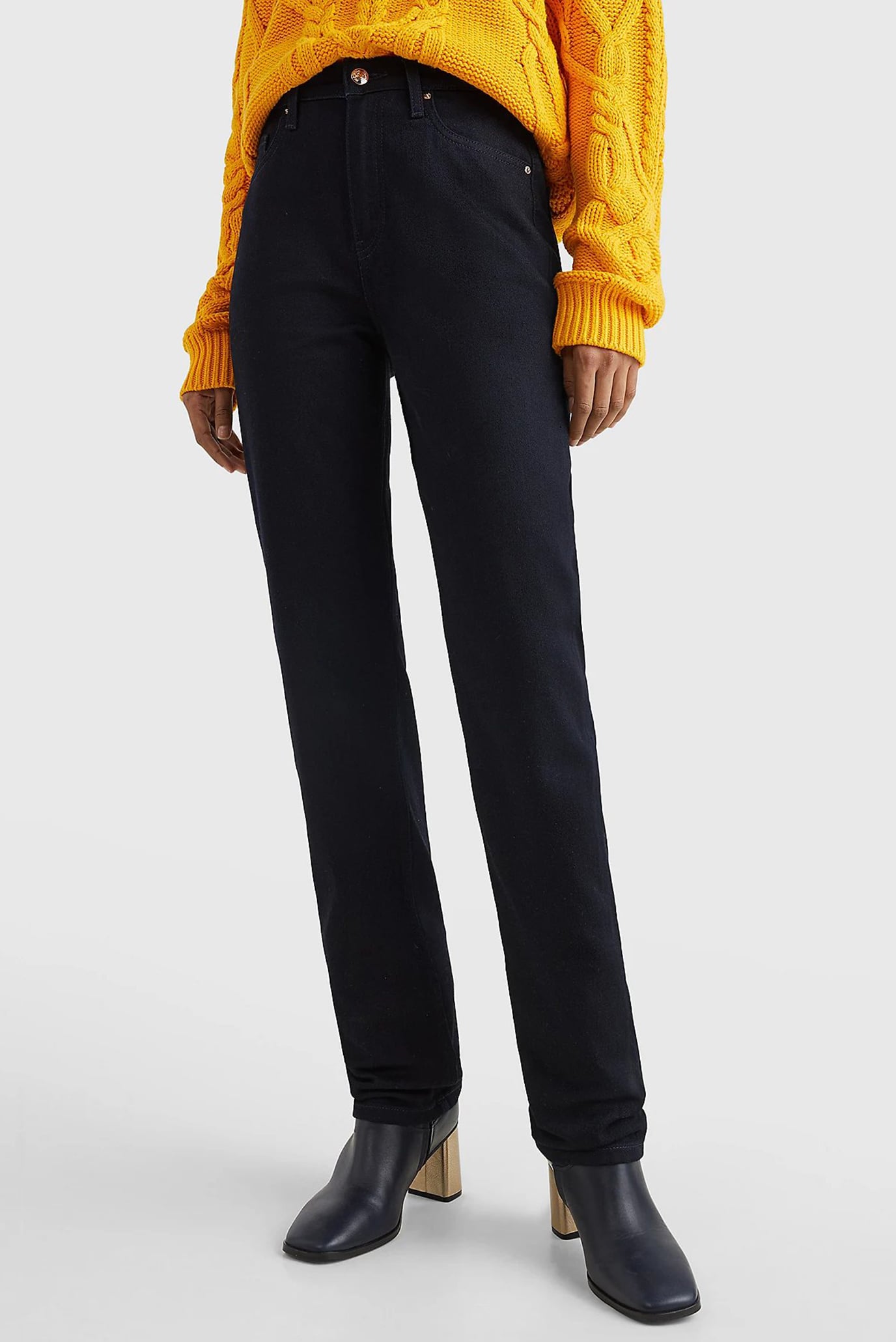 Женские черные джинсы NEW CLASSIC STRAIGHT HW TAO 6