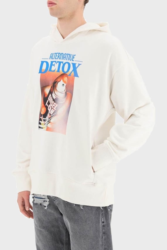 Худи S-MACSOUT-HOOD SWEAT-SHIRT Diesel