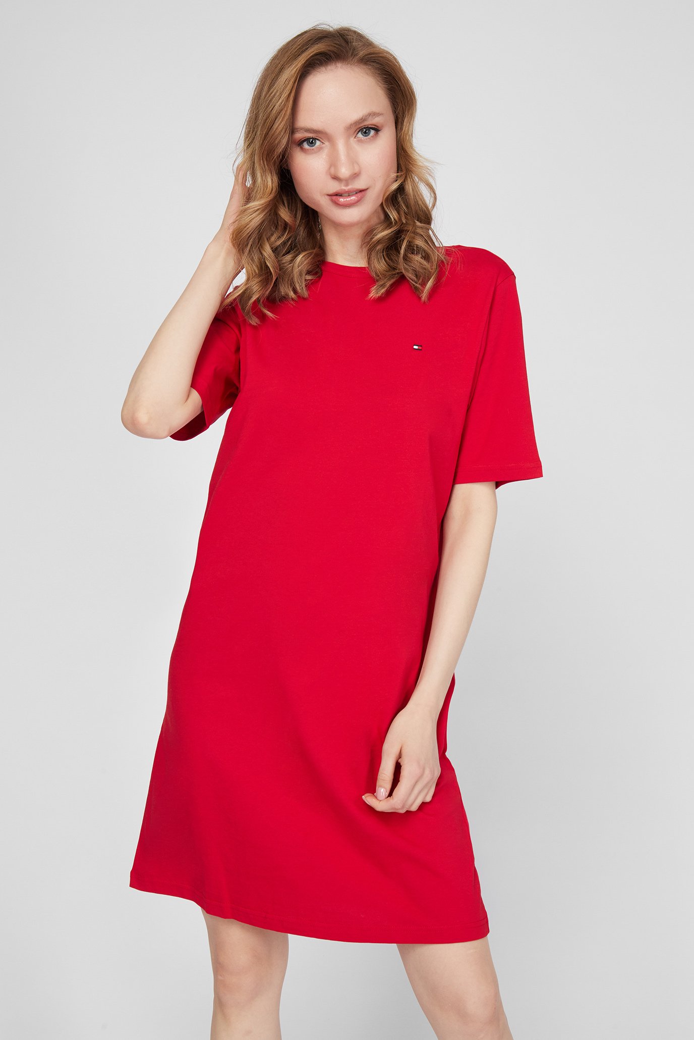 Женское красное платье GLB STP SHIFT SHORT DRESS 1