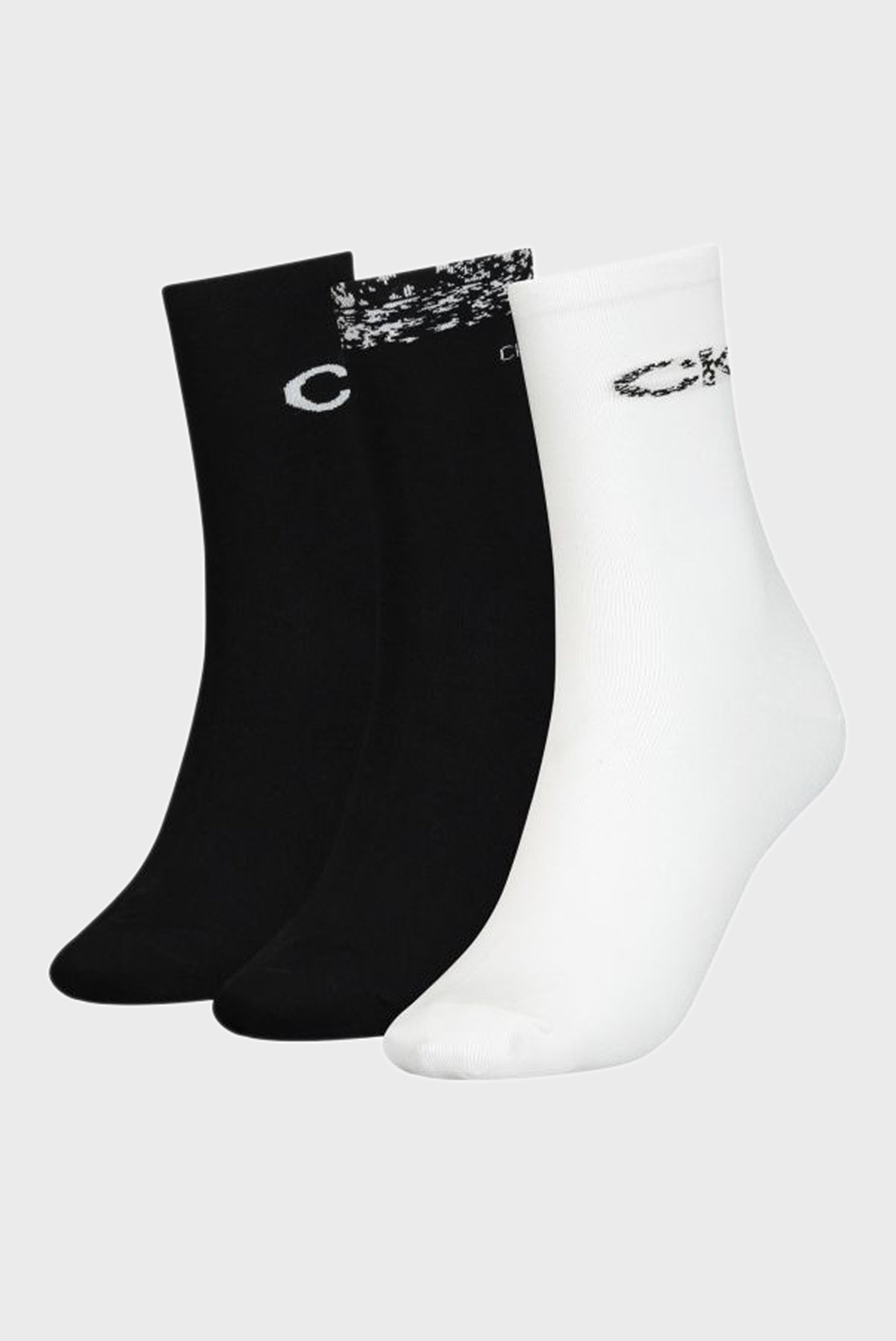 Набор носков CK WOMEN SOCK 3P CARTON SLIDER GIFTBOX 1