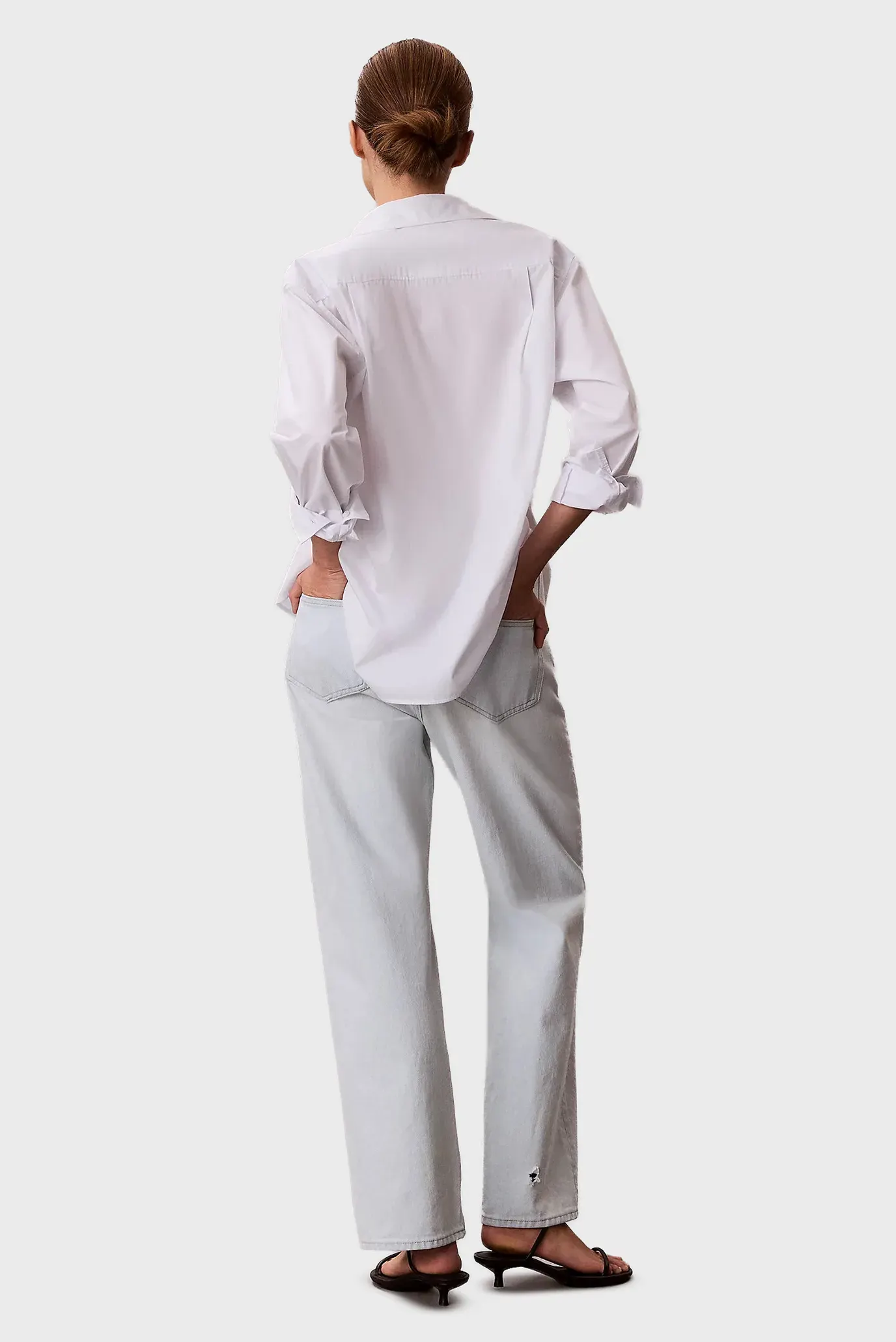 Джинсы 90s STRAIGHT BLEACHED LIGHT 4