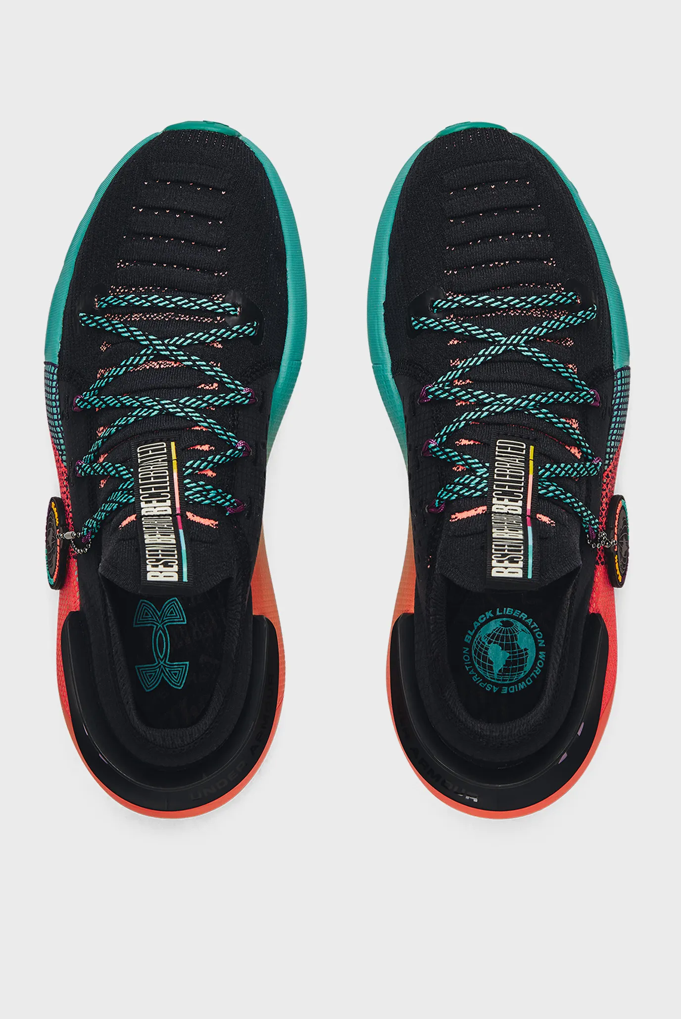 Черные кроссовки UA HOVR Phantom 3 BHM 9