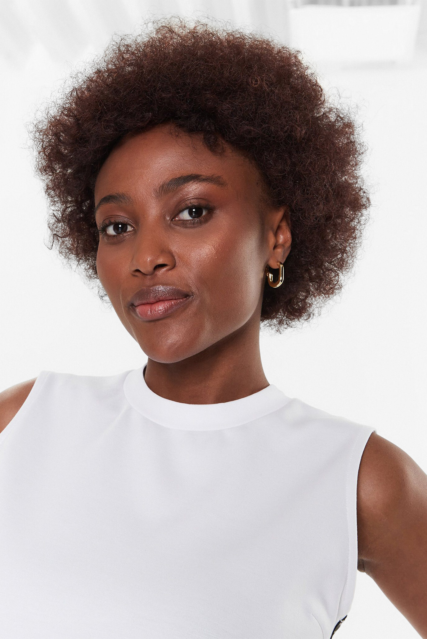 Топ LOGO TAPE MILANO LOOSE TOP 4