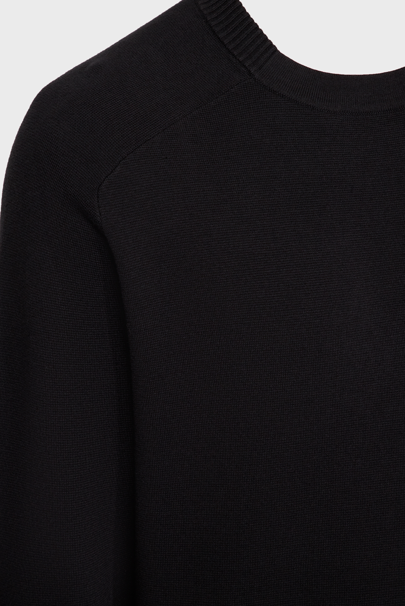 Мужской черный джемпер MILANO STITCH COMFORT 6