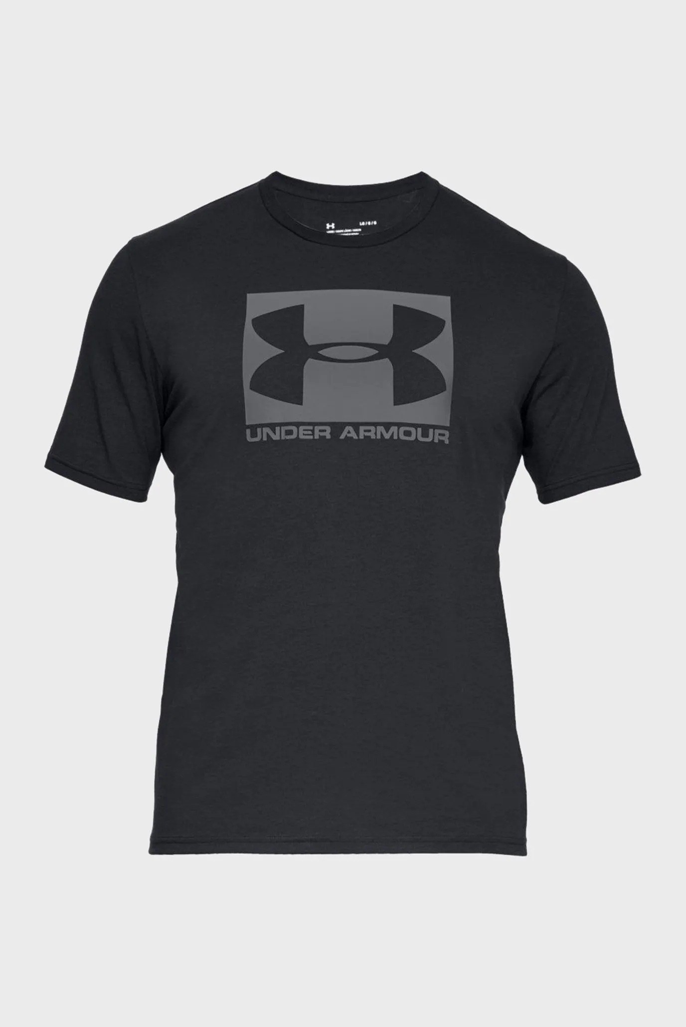 Мужская черная футболка UA Boxed Sportstyle SS 4