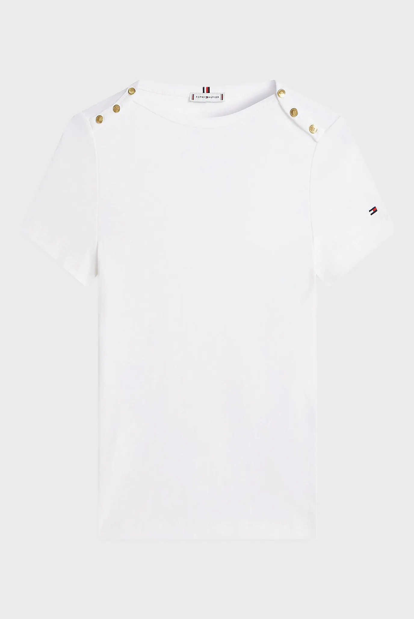 Футболка/GOLD BUTTON SLIM SS TEE 5