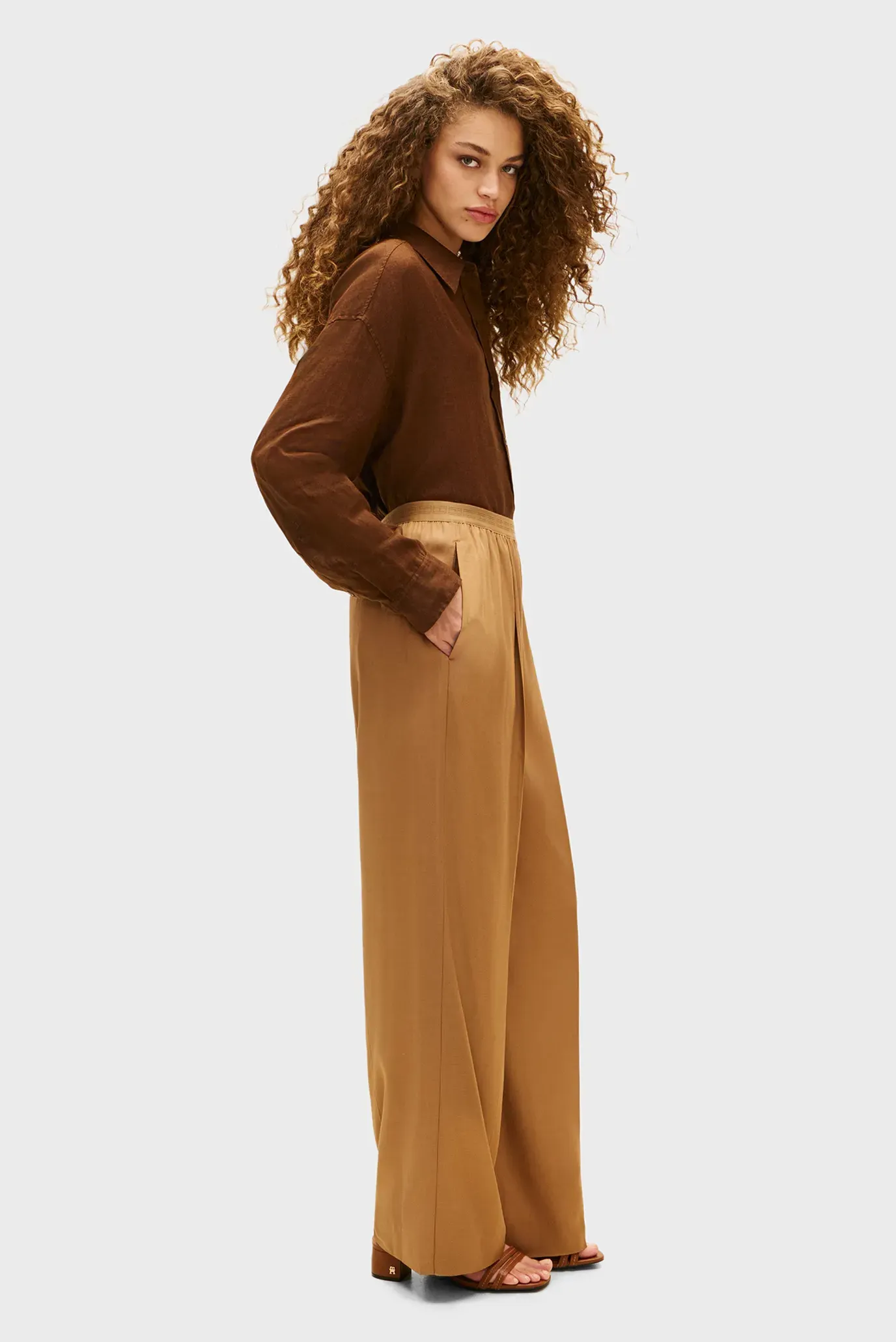 Штаны VISCOSE TWILL PULL ON LOOSE STR 3