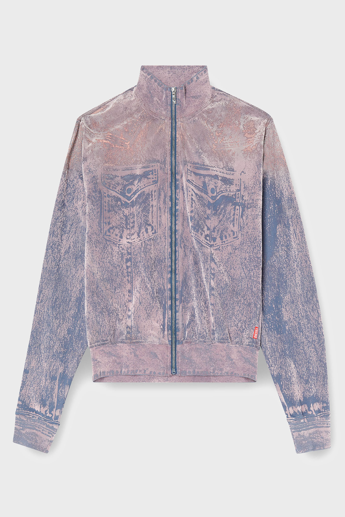 Женская сиреневая спортивная кофта F-SLITLY 5