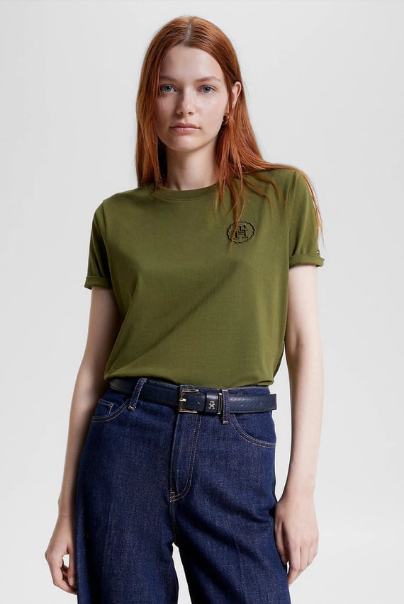 Футболка SMD MDRN REG EMB C-NK SS Tommy Hilfiger