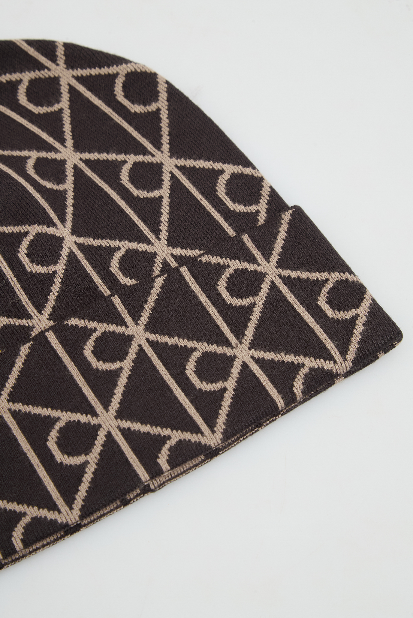 Шапка EMBLEM AOP JCQ FINE RIB BEANIE 3