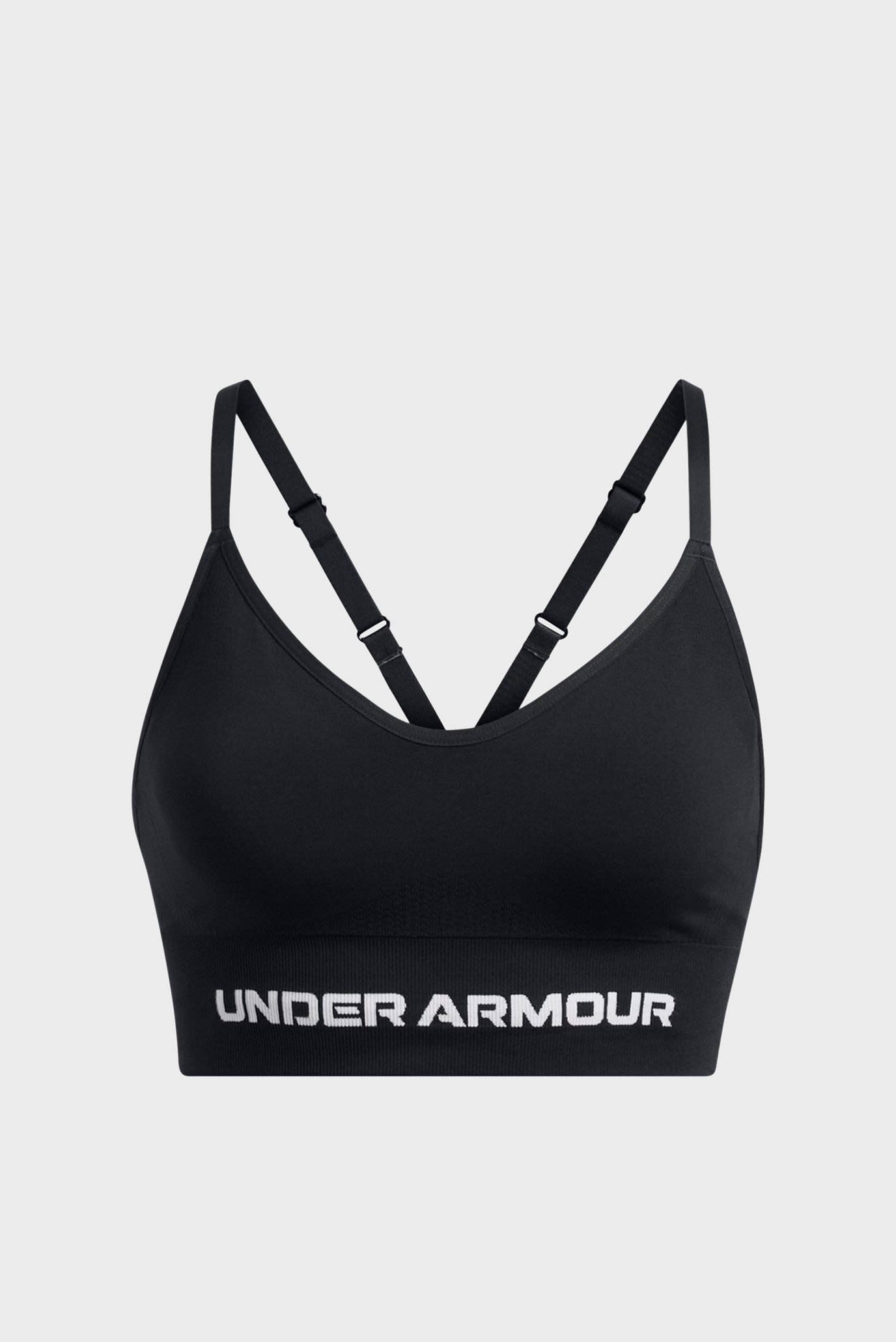 Женский черный топ Vanish Seamless Low BraUnder Armour Женский черный топ Vanish Seamless Low Bra 2