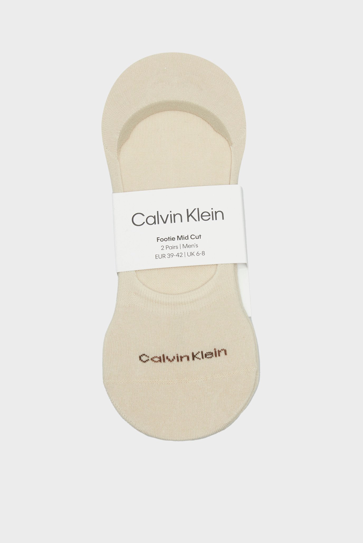 Следы CK MEN FOOTIE MID CUT 2P 5