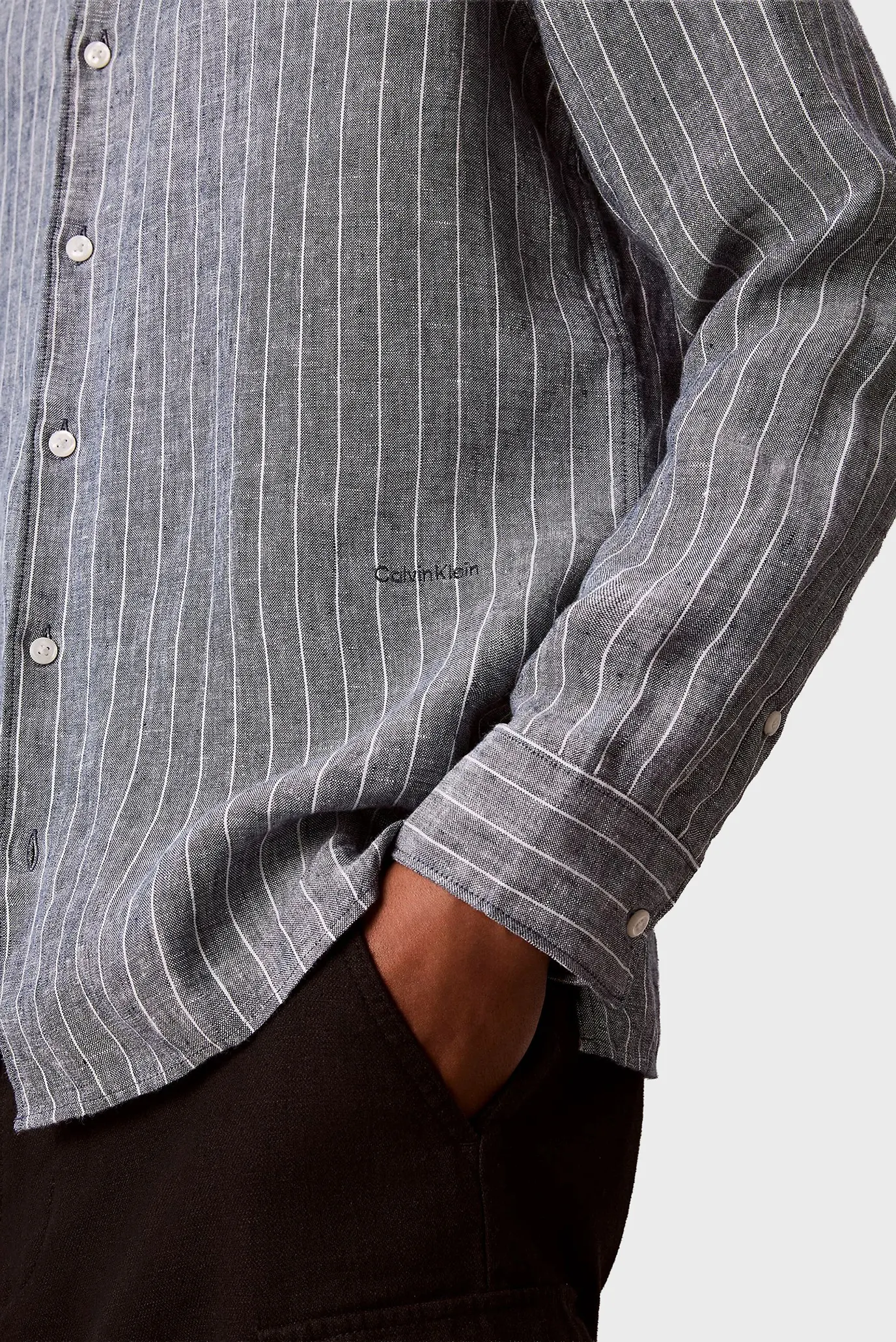 Рубашка LS YD PINSTRIPE LINEN CLASSIC SH 5