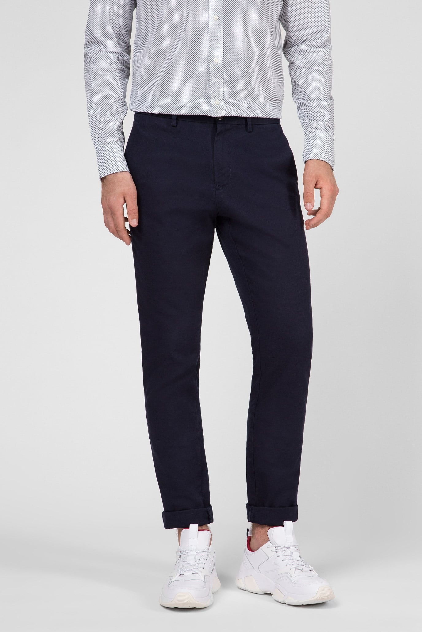Мужские темно-синие чиносы DENTON 6