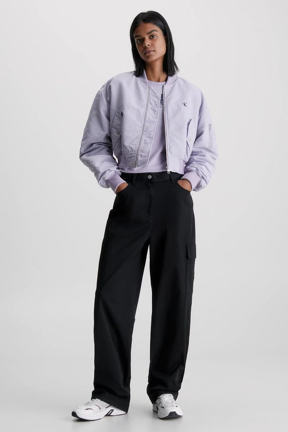 Брюки STRETCH TWILL HIGH RISE STRAIGHT