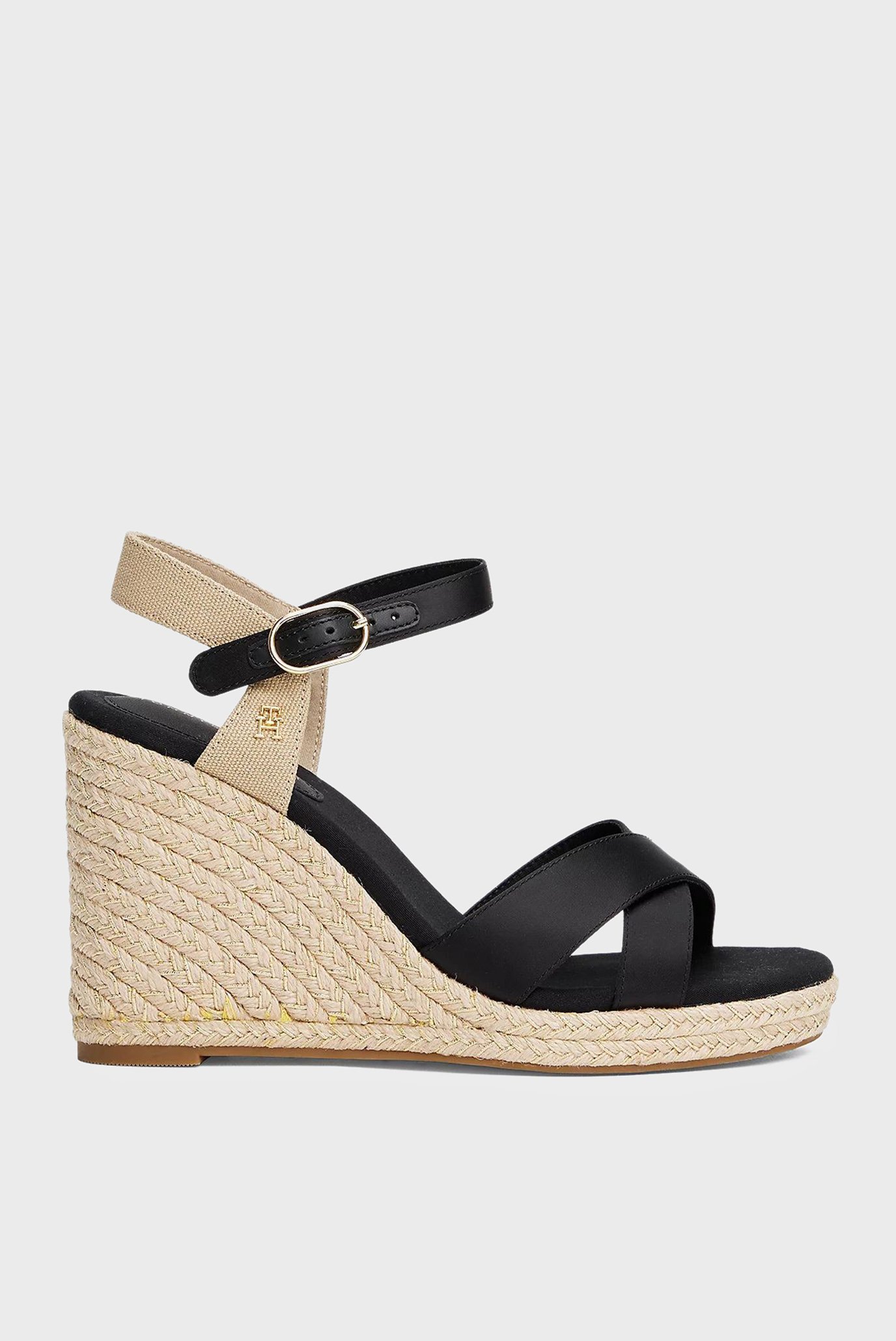 Босоножки/SATIN HIGH WEDGE ESPADRILLE 1