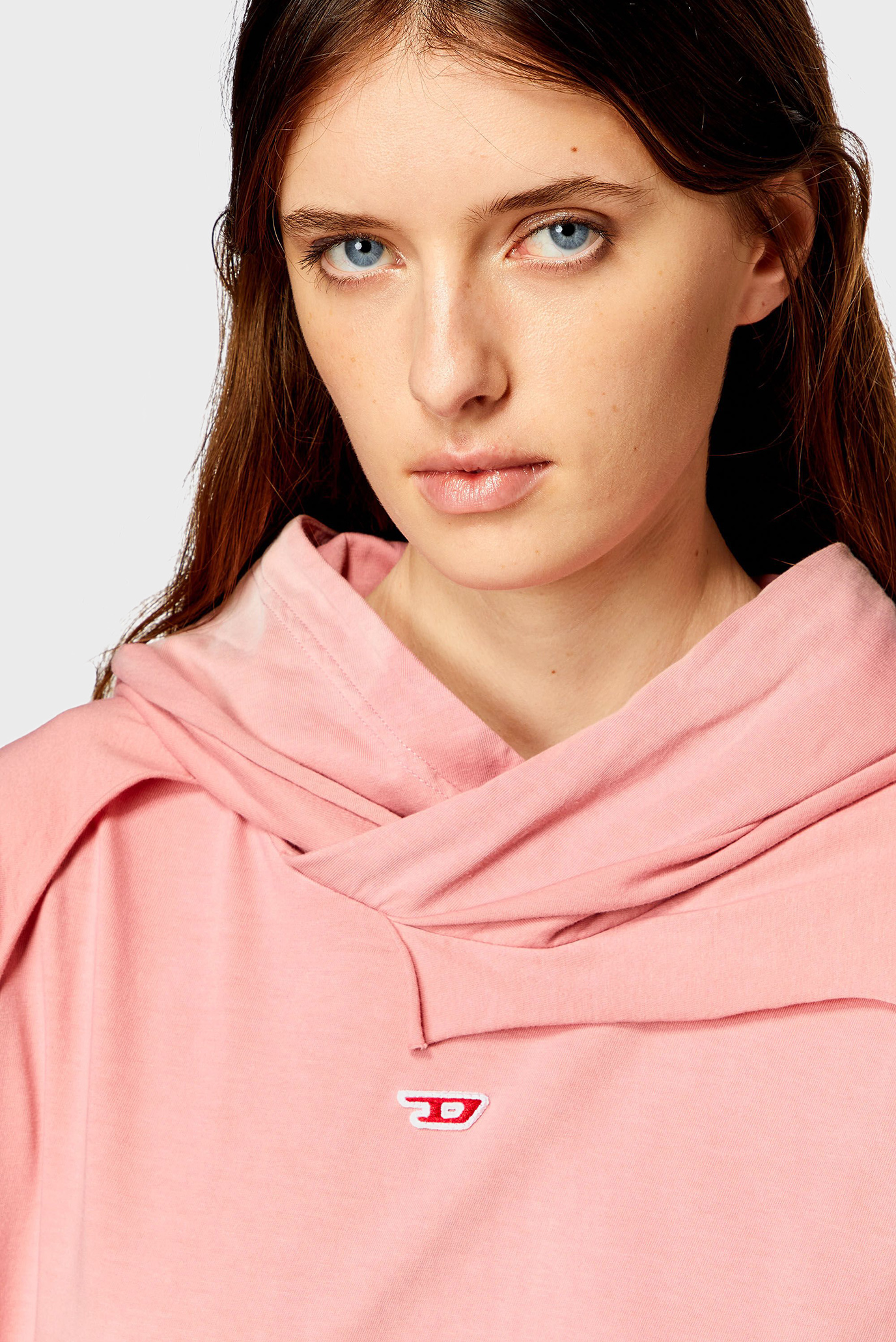 Женское розовое худи F-MAITE FELPA 4
