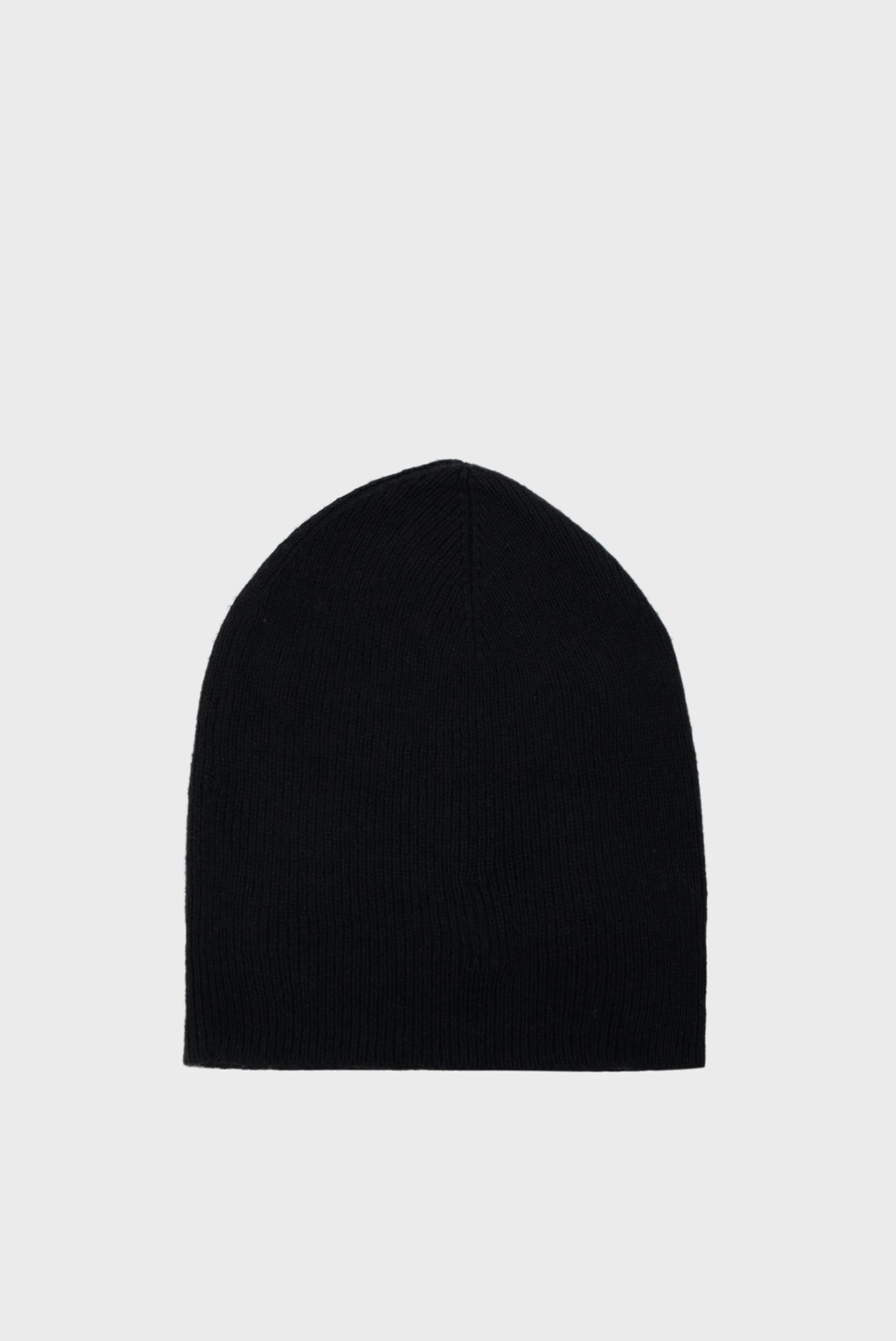 Мужская черная шапка SOFT KNIT (NEW ODINE) 2