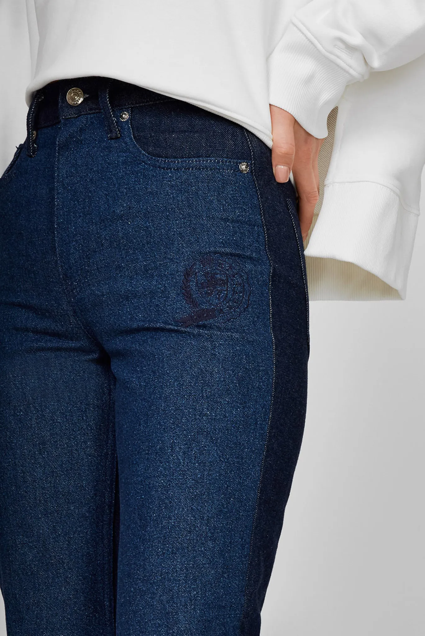 Женские синие джинсы CON NEW CLASSIC STRAIGHT 5