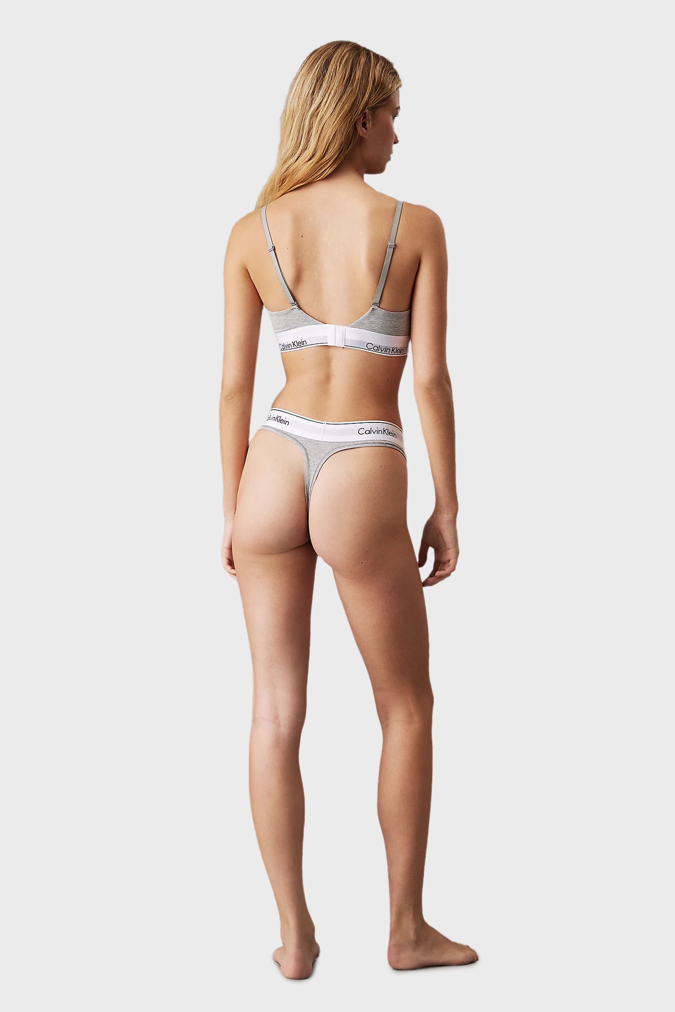 Женский серый бюстгальтер LL TRIANGLE 4