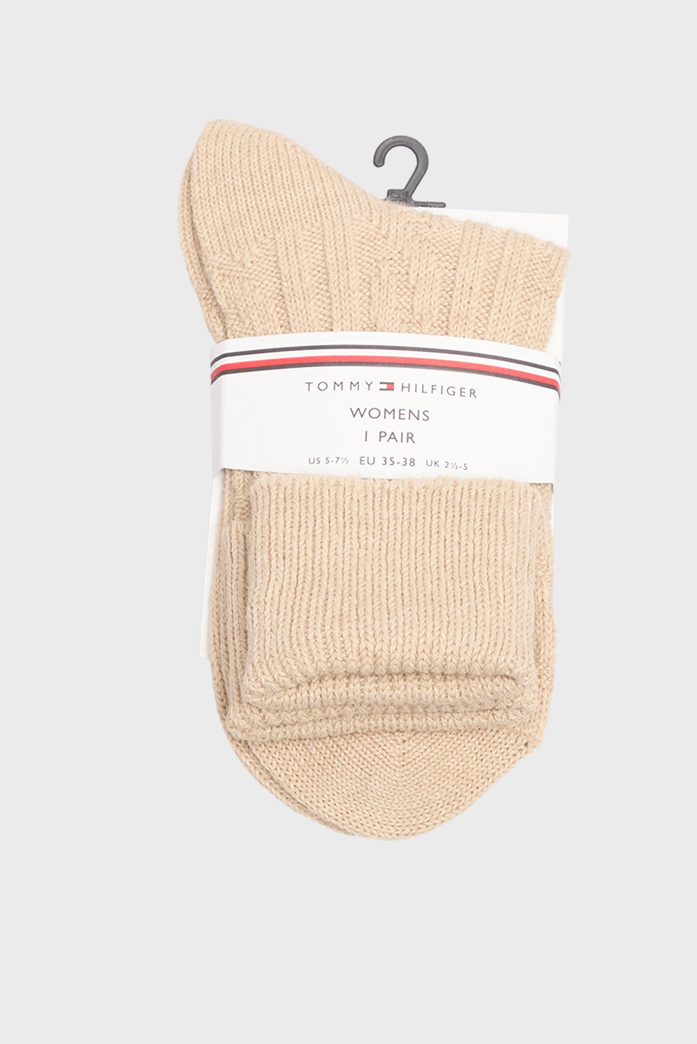 Носки TH WOMEN SOCK 1P FOLD OVER CABLETommy Hilfiger Носки TH WOMEN SOCK 1P FOLD OVER CABLE 1