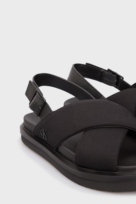 Мужские черные сандалии FLAT MOLDED CRXS SLING SANDAL CV