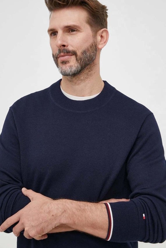 Свитер MONOTYPE GS TIPPED CREW NECK Tommy Hilfiger Свитер MONOTYPE GS TIPPED CREW NECK Tommy Hilfiger