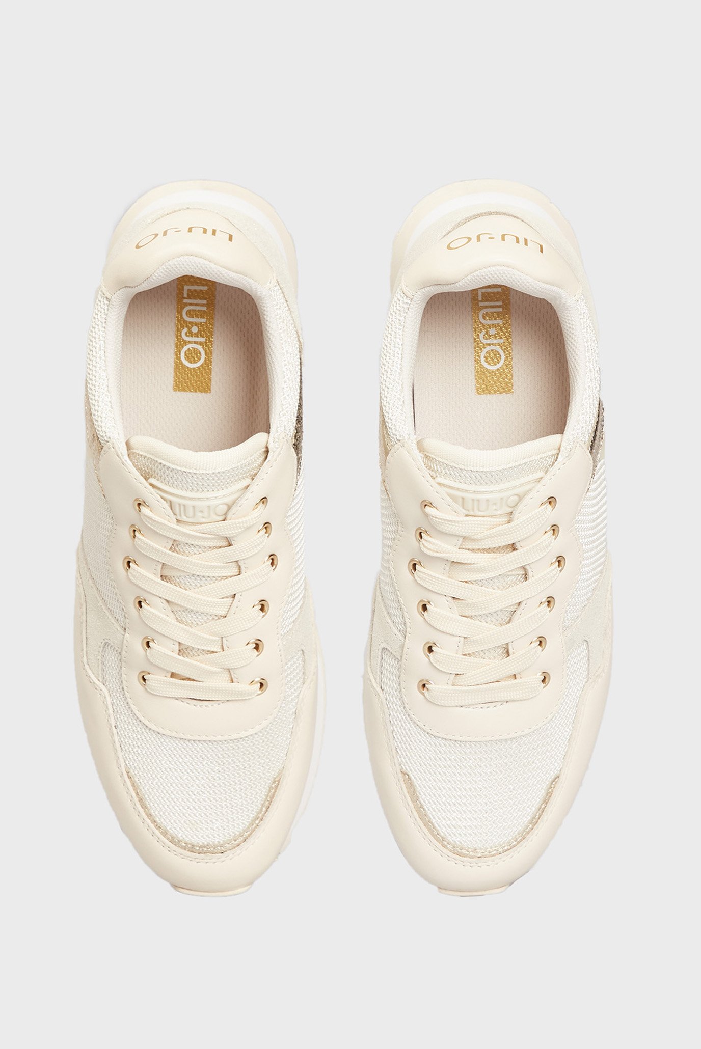 Кроссовки LIU JO WONDER 01 - SNEAKER NAPPA BRIGHT MESH BLACK 4