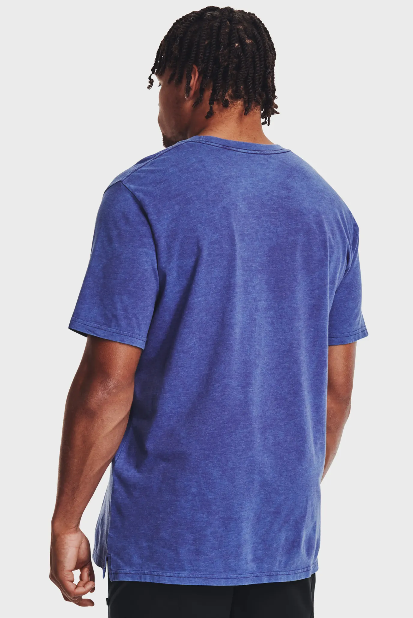 Мужская синяя футболка UA WASH TONAL SPORTSTYLE SS 8