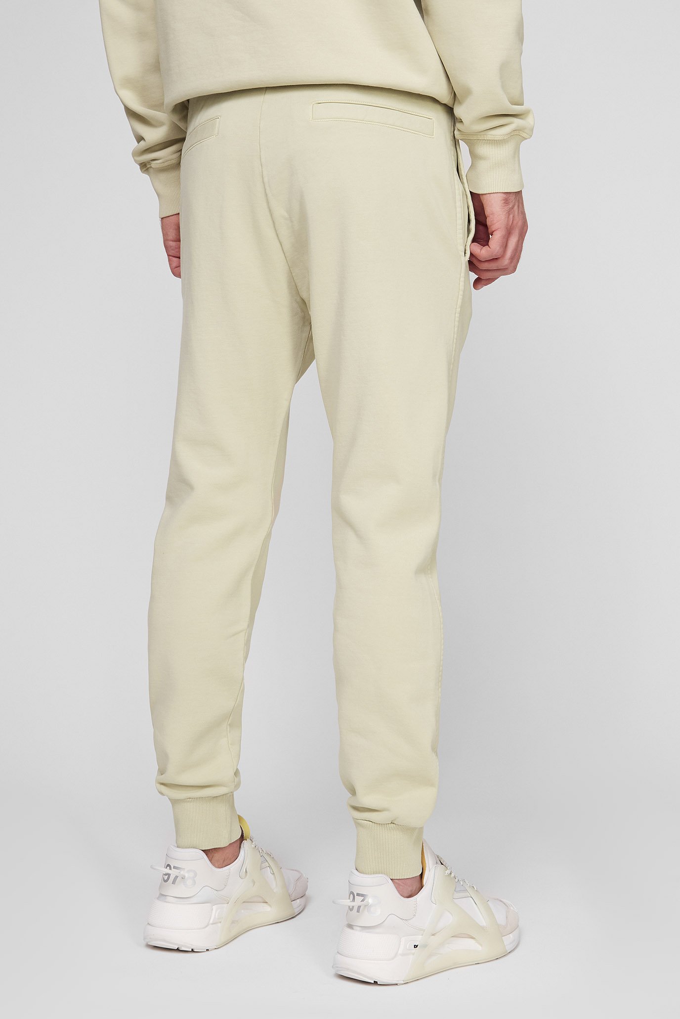 Мужские бежевые спортивные брюки P-TARY-IND 4