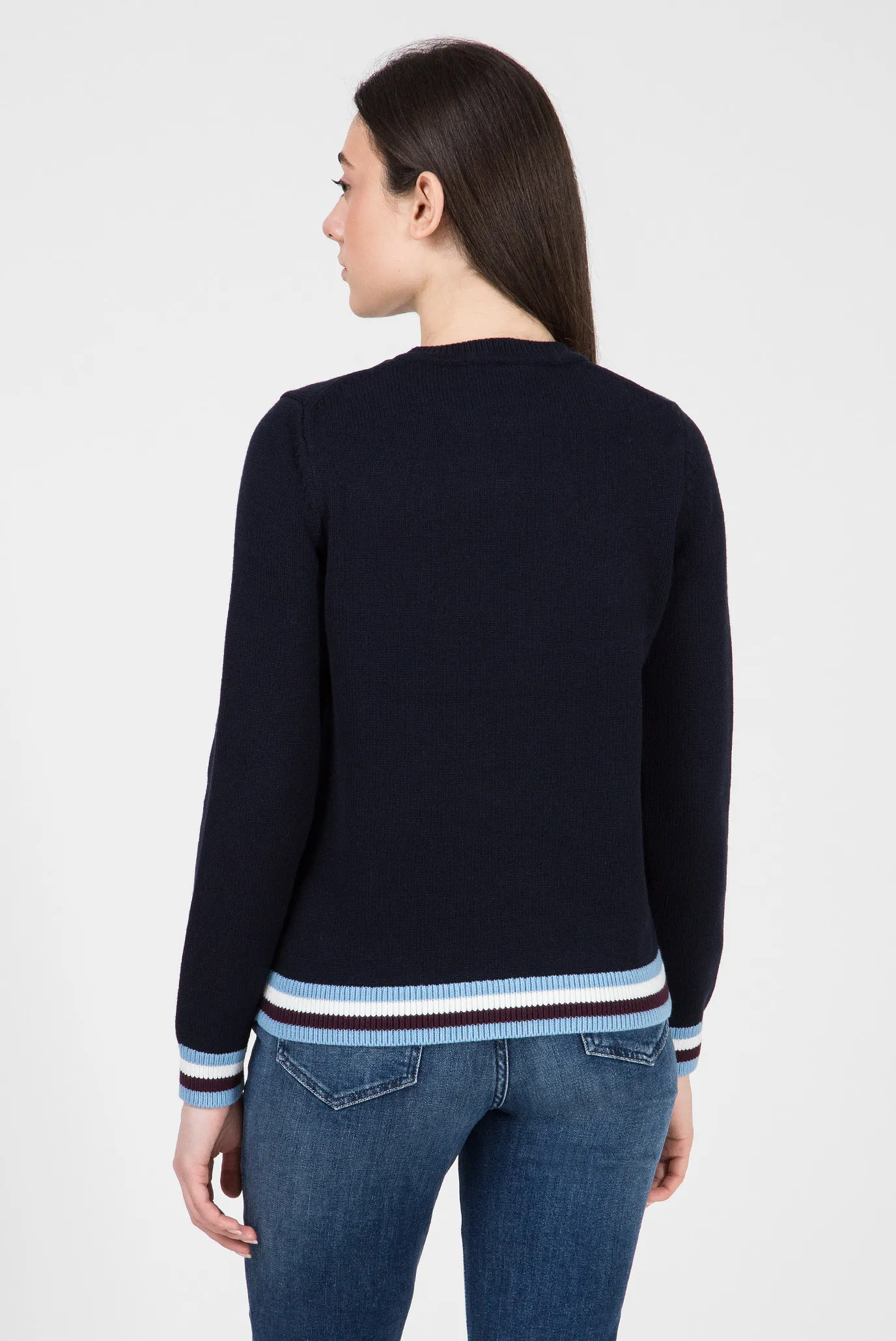 Женские темно-синий джемпер RAPHAELLE 8