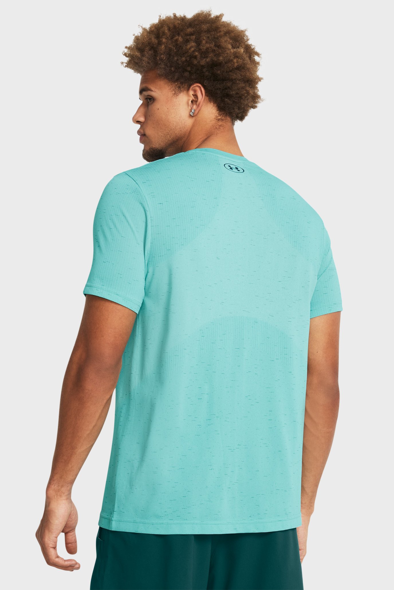 Мужская бирюзовая футболка Vanish Seamless SS 3