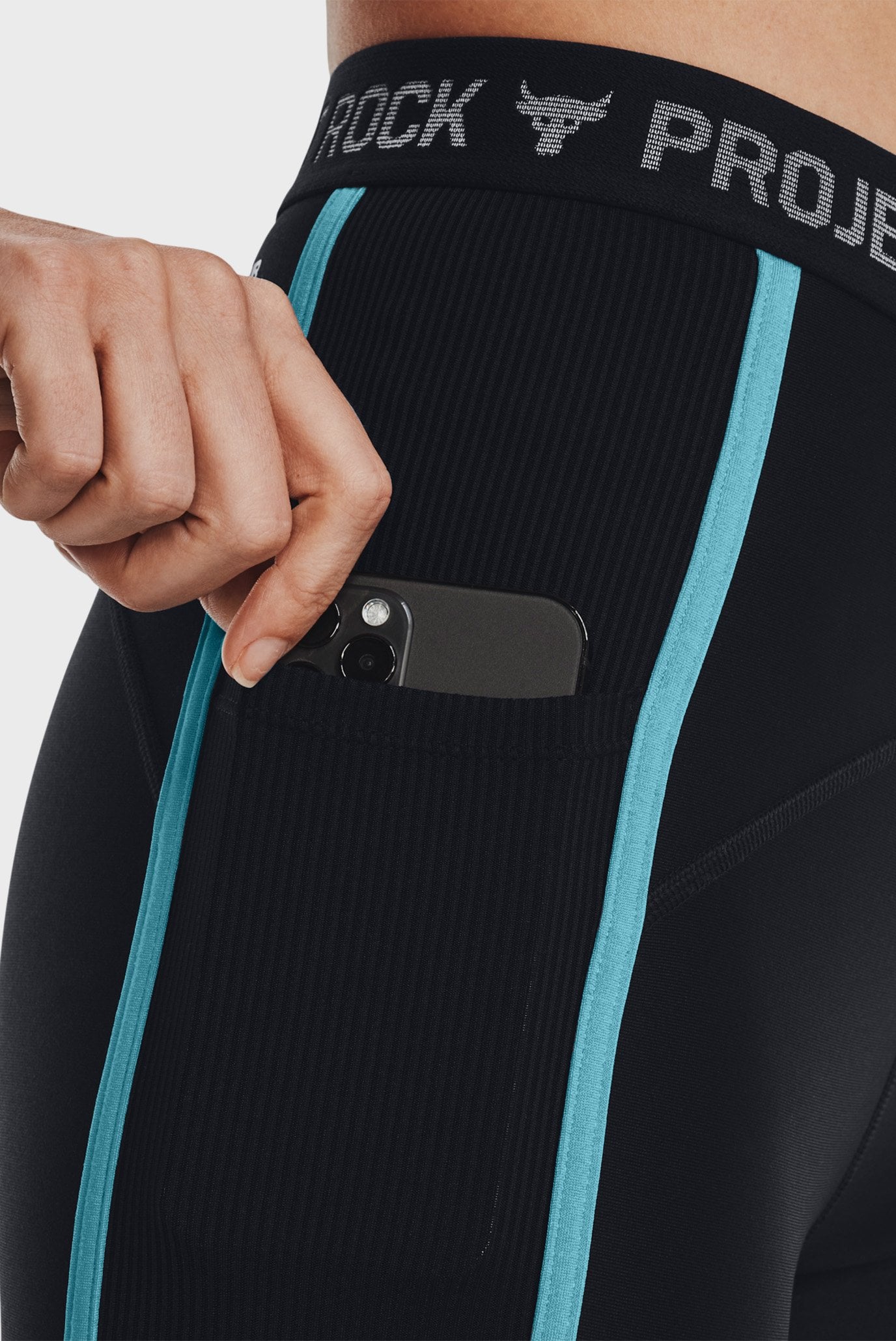 Женские черные тайтсы Pjt Rock HG Ankl Lg TG 3