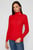 Свитер/RIB ROLL NECK WITH CK