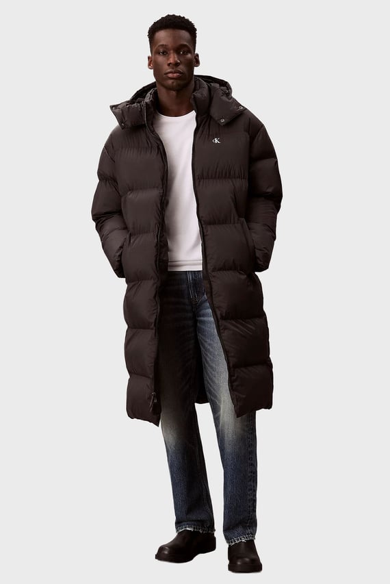 Куртка зимняя LS LONG LENGTH HOODED NYLON PUFF
