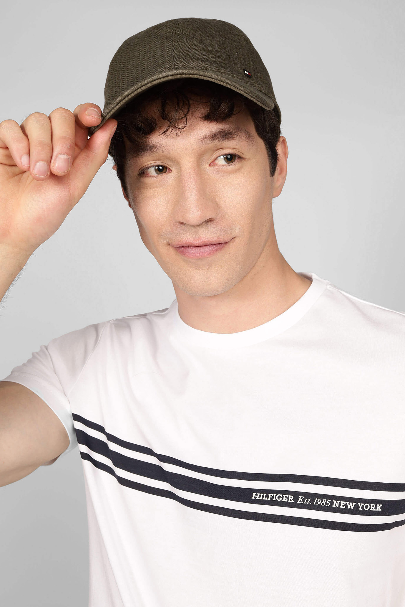 Кепка TH CORP HERRINGBONE 6 PANEL CAPTommy Hilfiger Кепка TH CORP HERRINGBONE 6 PANEL CAP 3