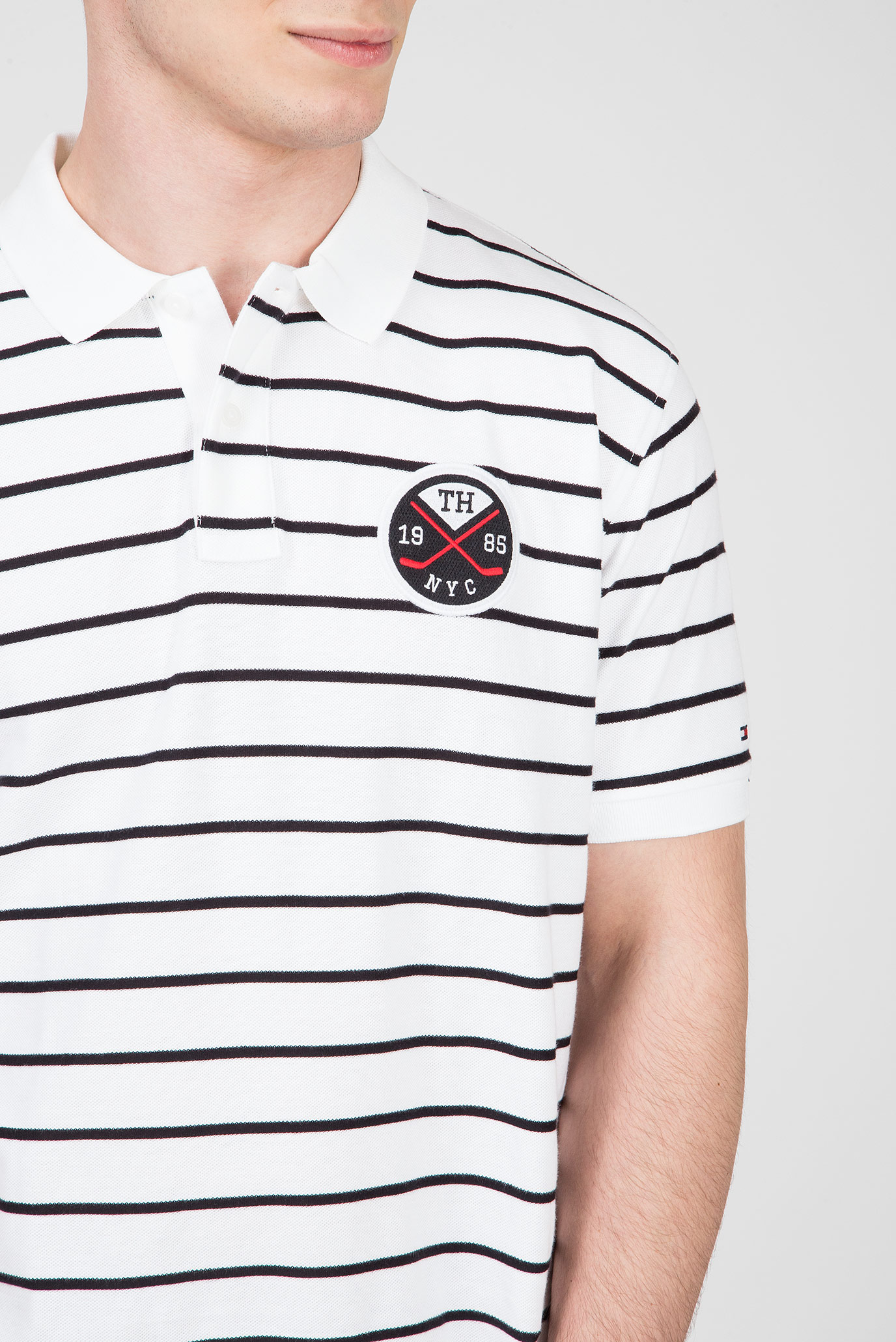 Мужское поло в полоску WCC TEXTURE STRIPE 9