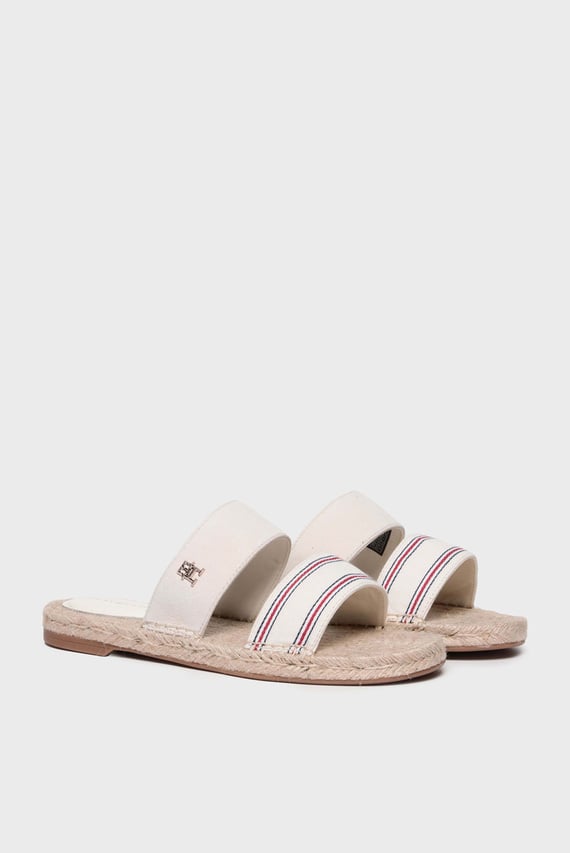 Слайдеры  SHIRTING FLAT ESPADRILLE SANDAL