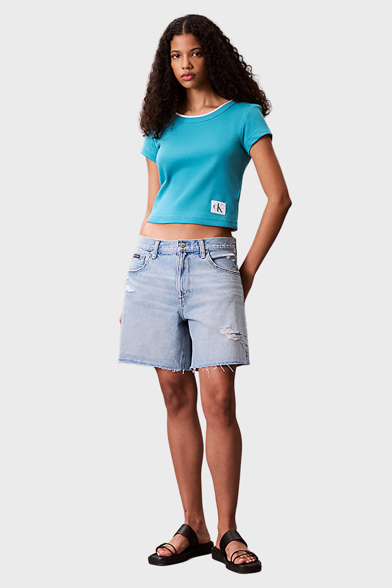 Футболка WOVEN LABEL 2X2 BABY RIB BABY TE 3