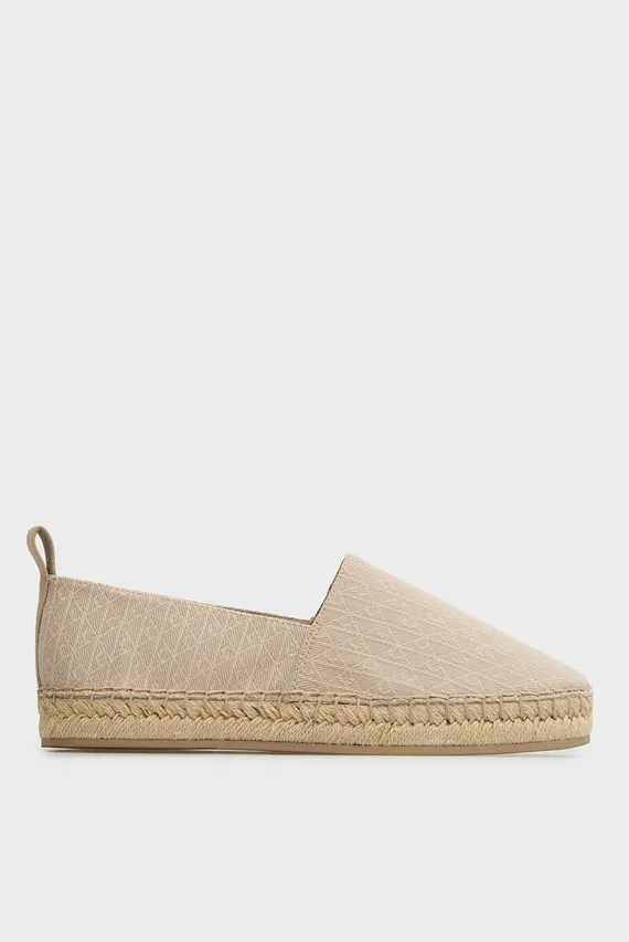Эспадрильи OBLIQUE ESPADRILLE AOP Calvin Klein