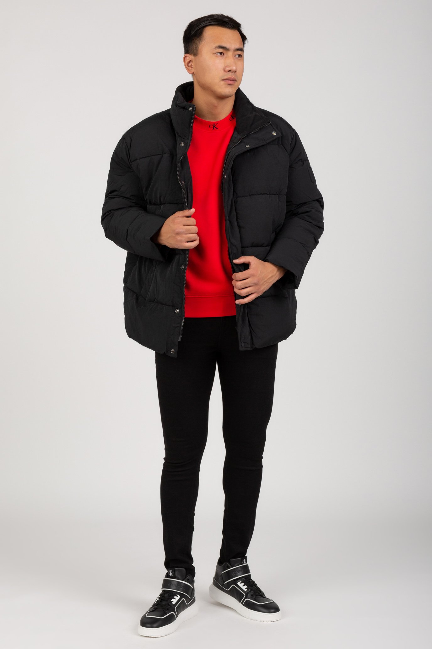 Куртка зимняя BADGE OVERSIZED PUFFERCalvin Klein Jeans Куртка зимняя BADGE OVERSIZED PUFFER 5