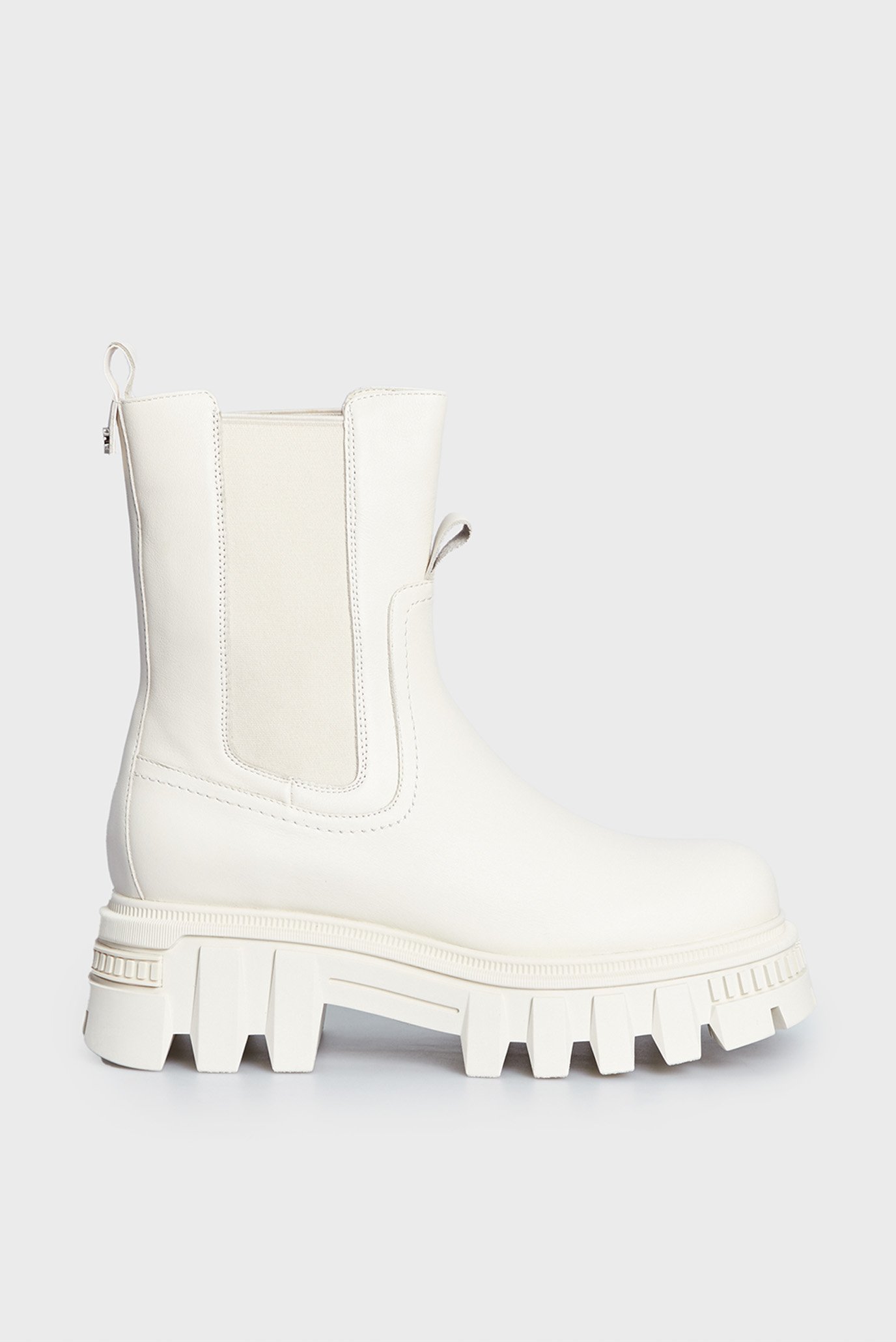 Женские белые кожаные челси Aisha 6