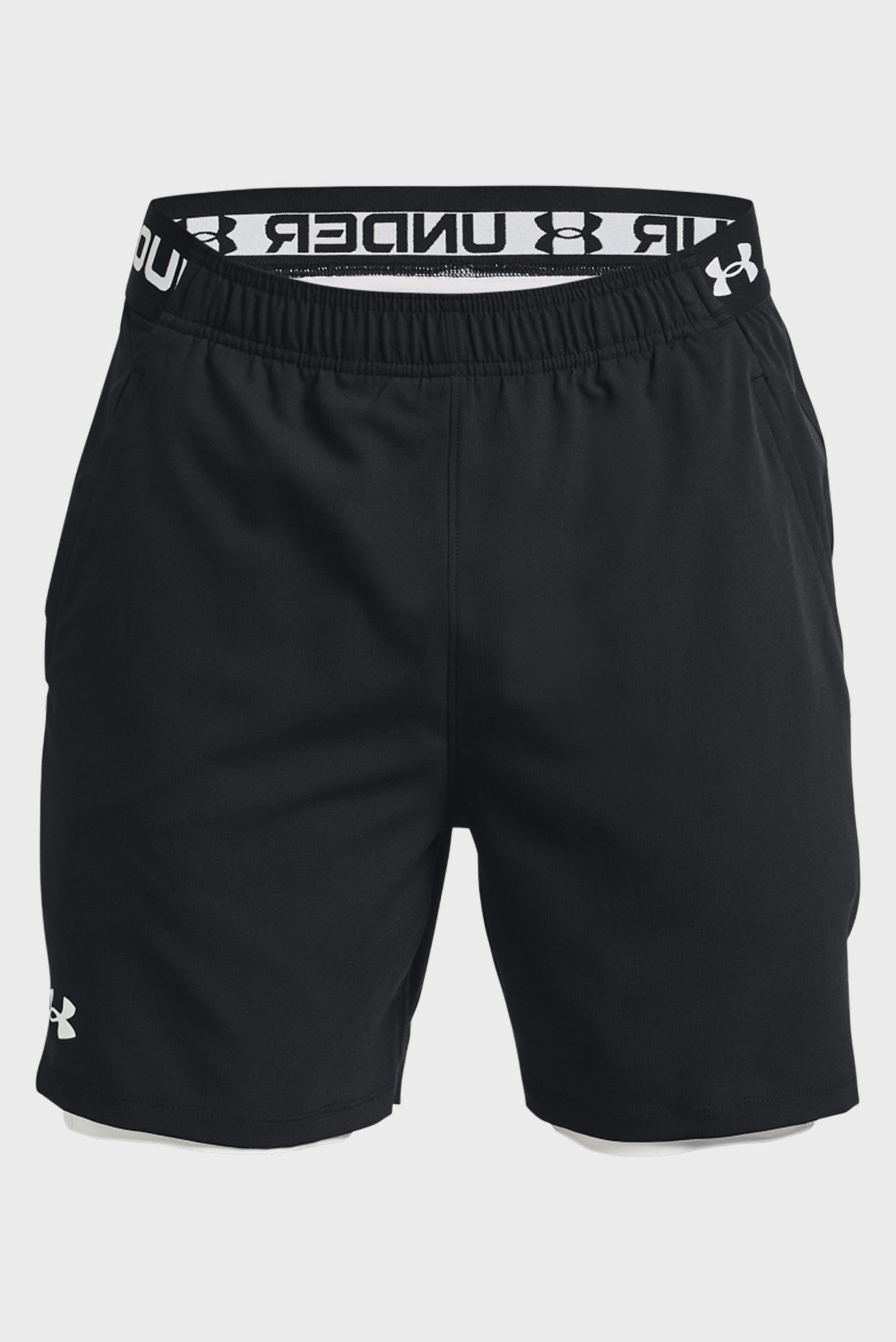 Мужские черные шорты UA Vanish Woven 2in1 Sts 5